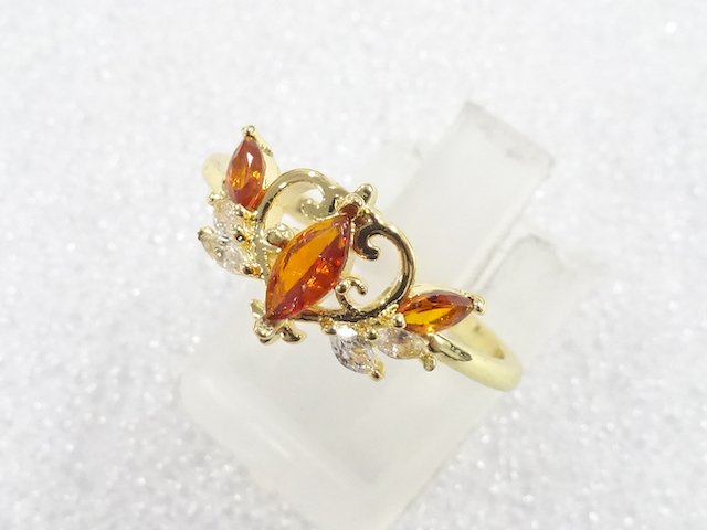 色石　指輪(16号)